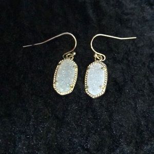 Kendra Scott Iridescent Drusy Lee earrings